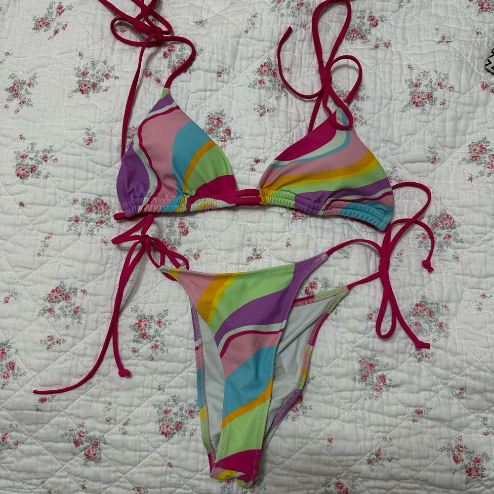 White Fox Bikini Set